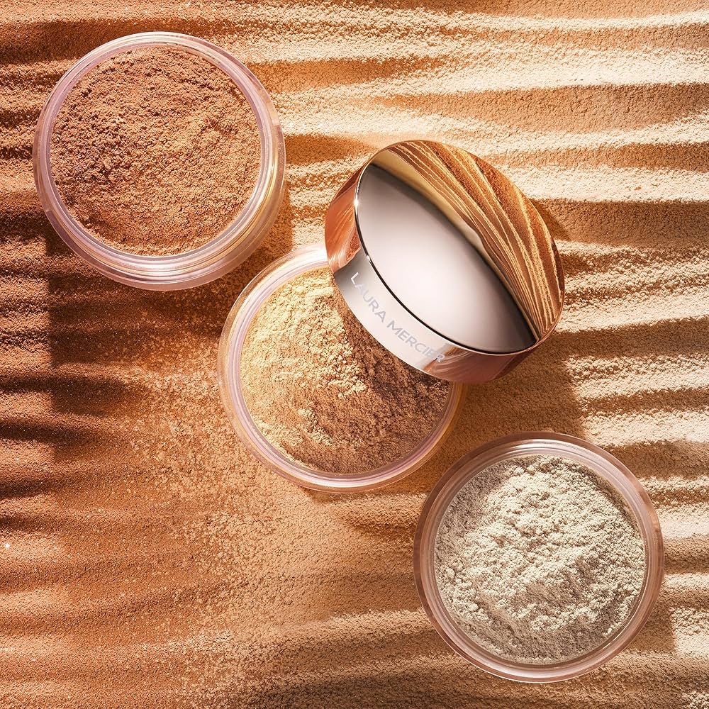 Laura Mercier Translucent Loose Setting Powder HONEY STAR LIGHT CATCHER F/S NIB! - Picture 5 of 6